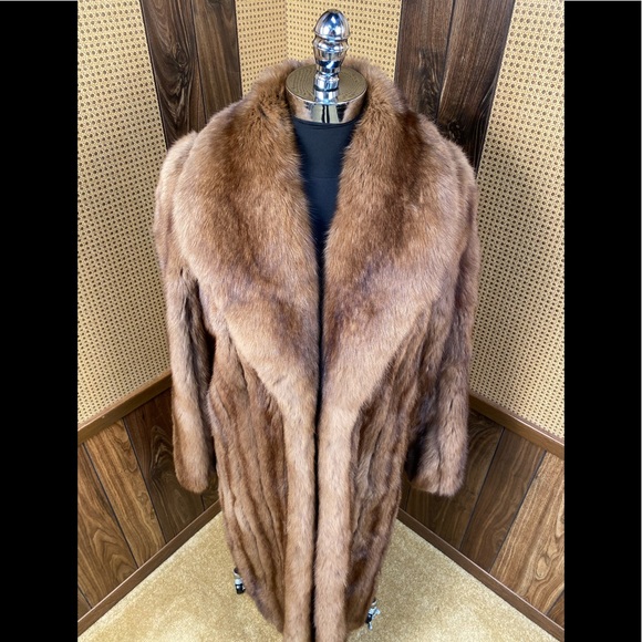 Vintage Maximilian Full Length Russian Sable Fur Coat Large - Picture 2 of 12